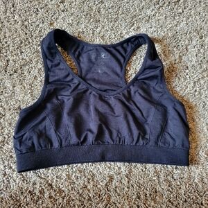 Aeropostale Black Sports Bra Size L